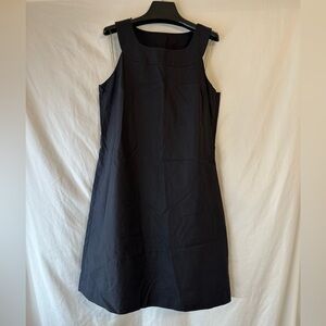 J. Crew Black Cotton Dress